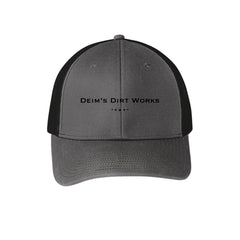 Deim's Dirt Works - Port Authority® Snapback Trucker Cap