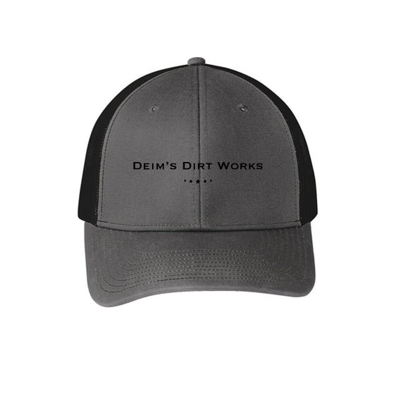 Deim's Dirt Works - Port Authority® Snapback Trucker Cap