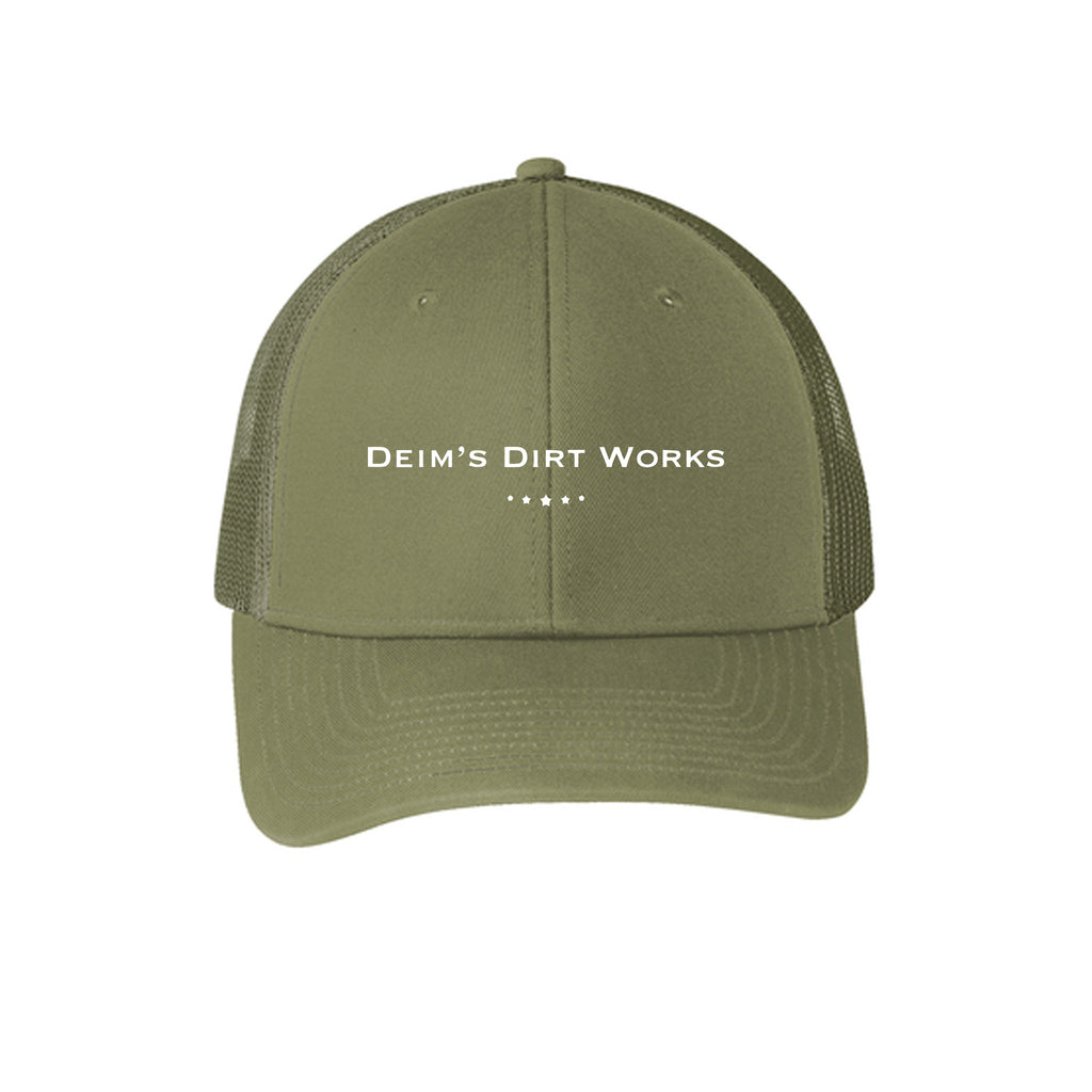 Deim's Dirt Works - Port Authority® Snapback Trucker Cap