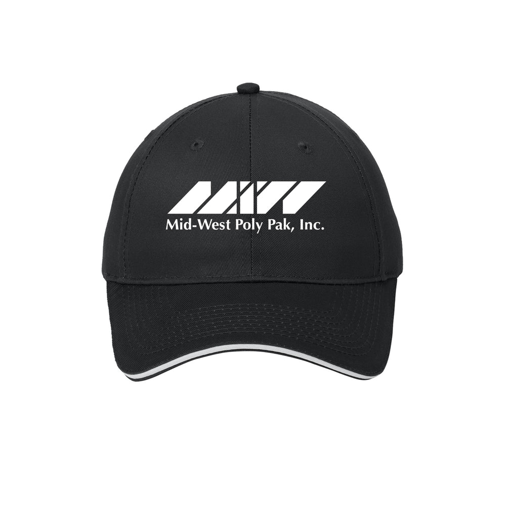 Midwest Polypak - Port & Company® Unstructured Sandwich Bill Cap
