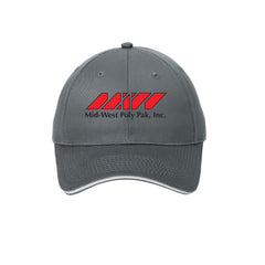Midwest Polypak - Port & Company® Unstructured Sandwich Bill Cap