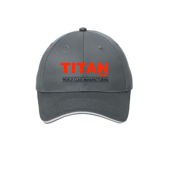 Titan USA - Port & Company® Unstructured Sandwich Bill Cap
