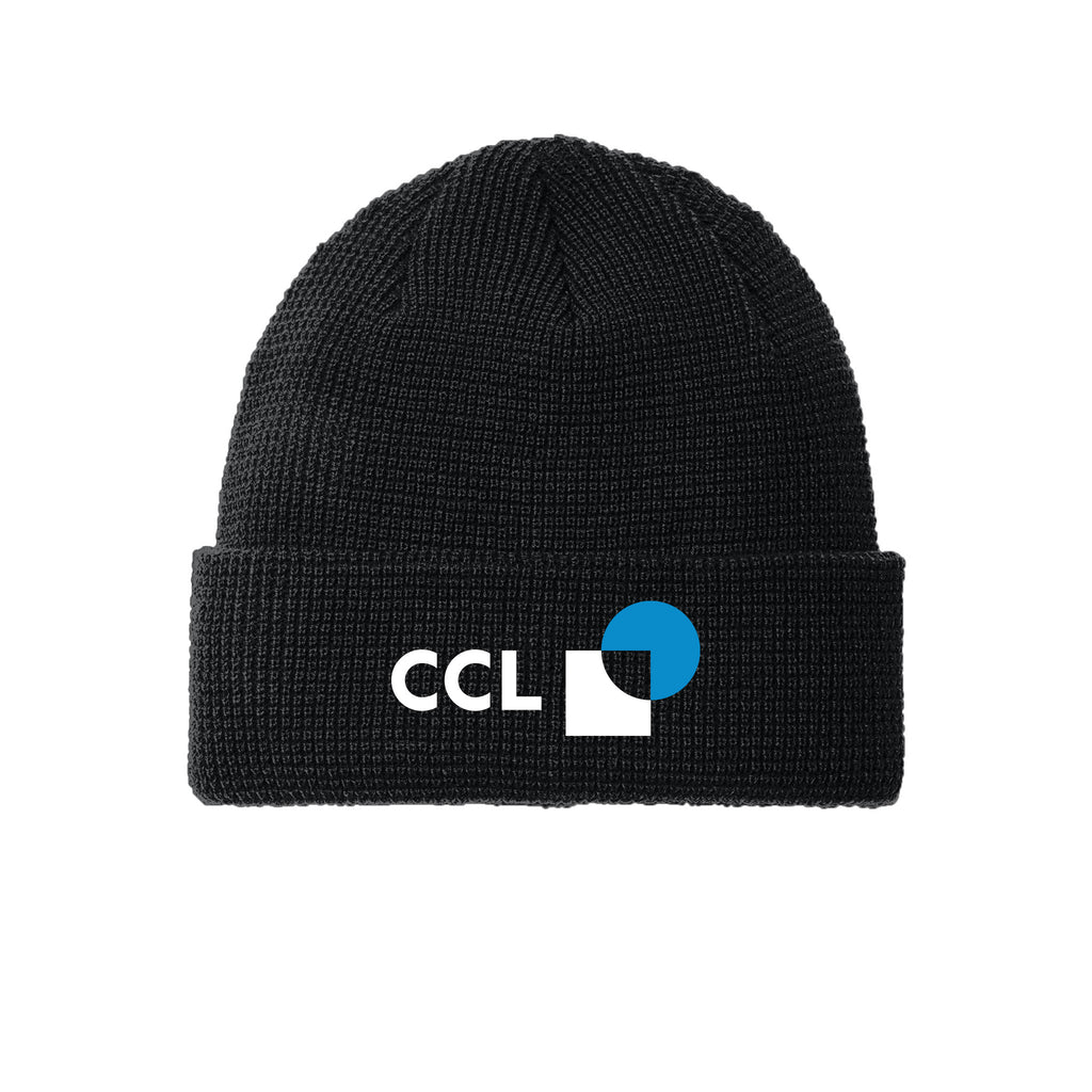 CCL Holiday Shop - District® Perfect Tri® Long Sleeve Tee & Port Authority® Thermal Knit Cuffed Beanie