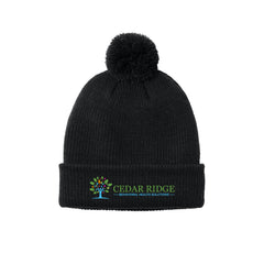 Cedar Ridge - Port Authority® Cozy Pom Beanie