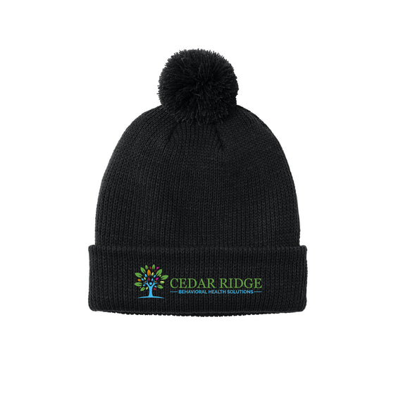 Cedar Ridge - Port Authority® Cozy Pom Beanie
