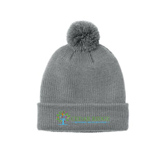 Cedar Ridge - Port Authority® Cozy Pom Beanie