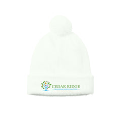 Cedar Ridge - Port Authority® Cozy Pom Beanie