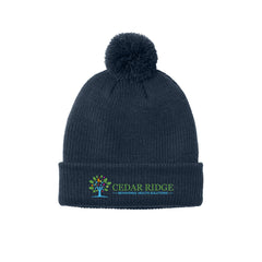 Cedar Ridge - Port Authority® Cozy Pom Beanie