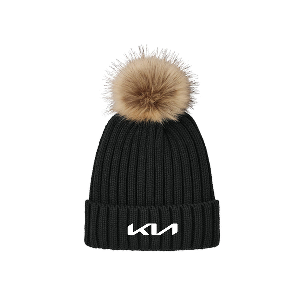 Kings Kia - Port Authority® Faux Fur Pom Beanie