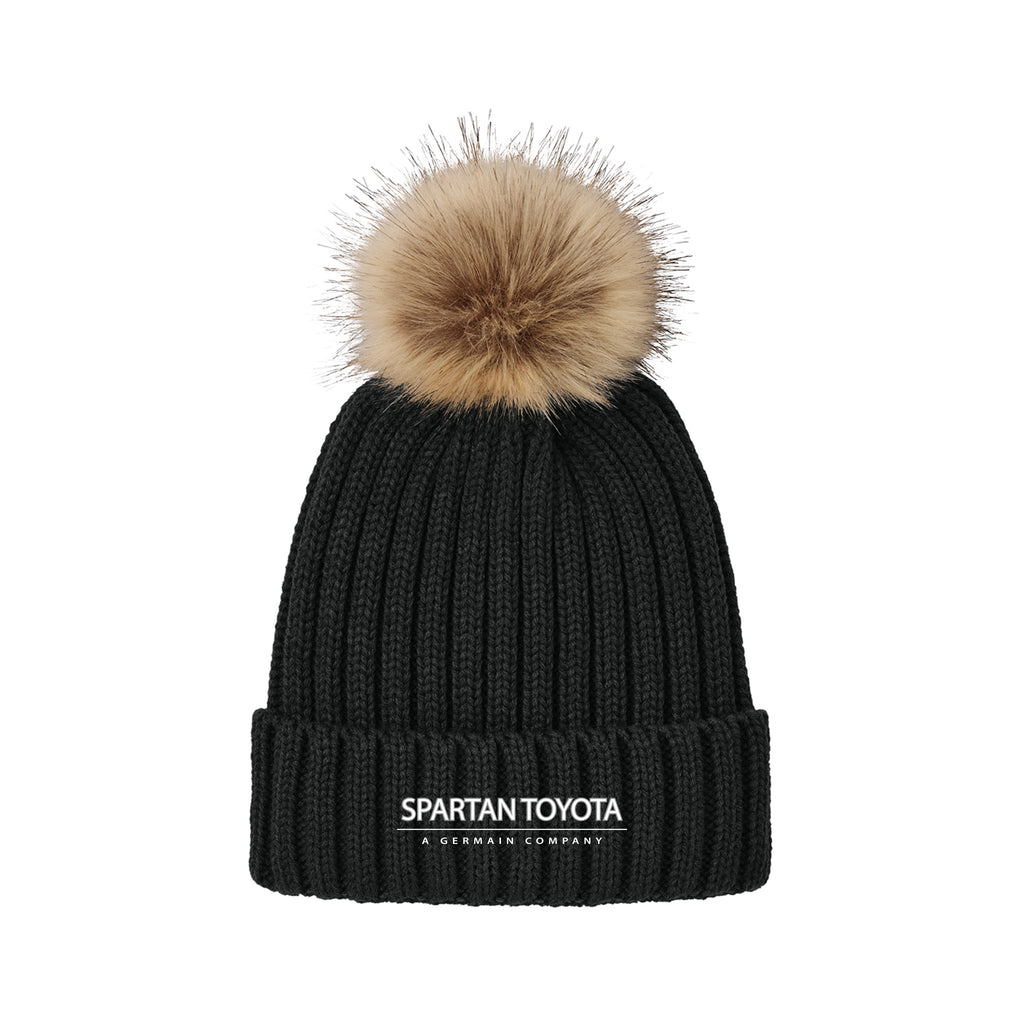 Germain Spartan Toyota - Port Authority® Faux Fur Pom Beanie