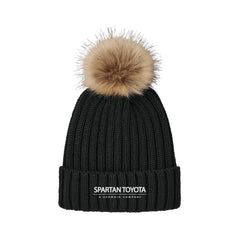 Germain Spartan Toyota - Port Authority® Faux Fur Pom Beanie
