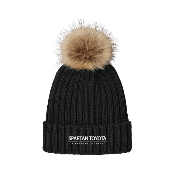 Germain Spartan Toyota - Port Authority® Faux Fur Pom Beanie