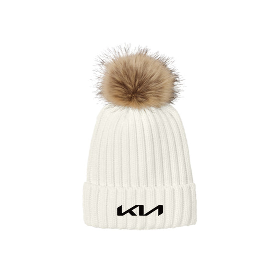 Kings Kia - Port Authority® Faux Fur Pom Beanie