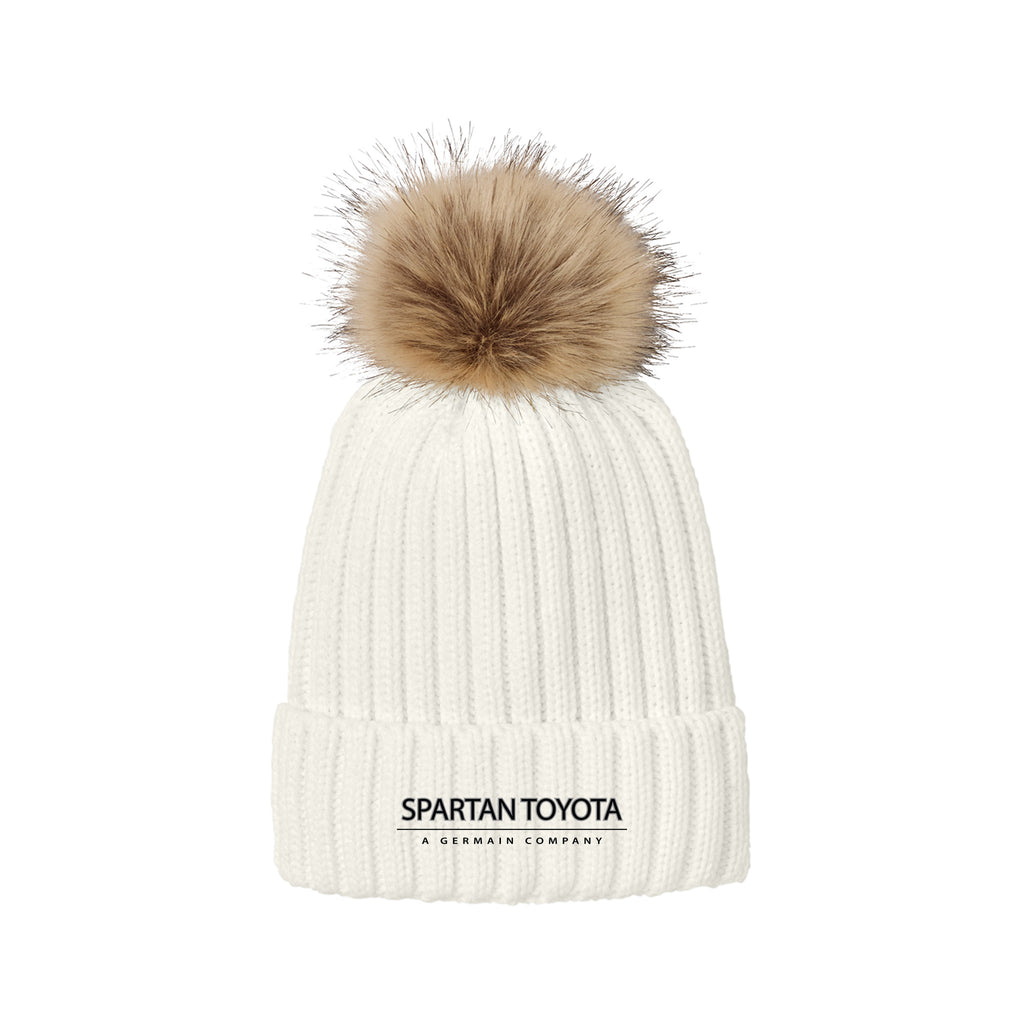 Germain Spartan Toyota - Port Authority® Faux Fur Pom Beanie