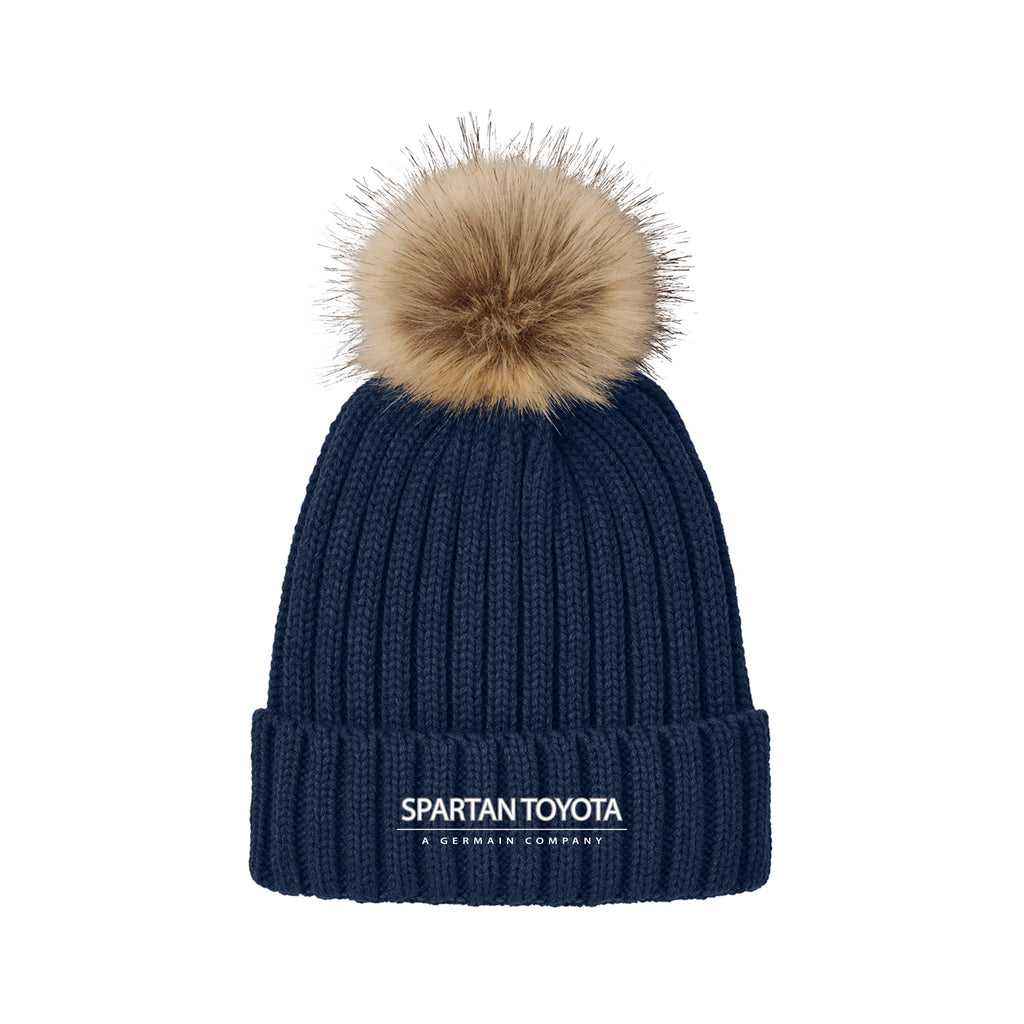 Germain Spartan Toyota - Port Authority® Faux Fur Pom Beanie