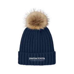 Germain Spartan Toyota - Port Authority® Faux Fur Pom Beanie