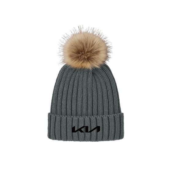 Kings Kia - Port Authority® Faux Fur Pom Beanie