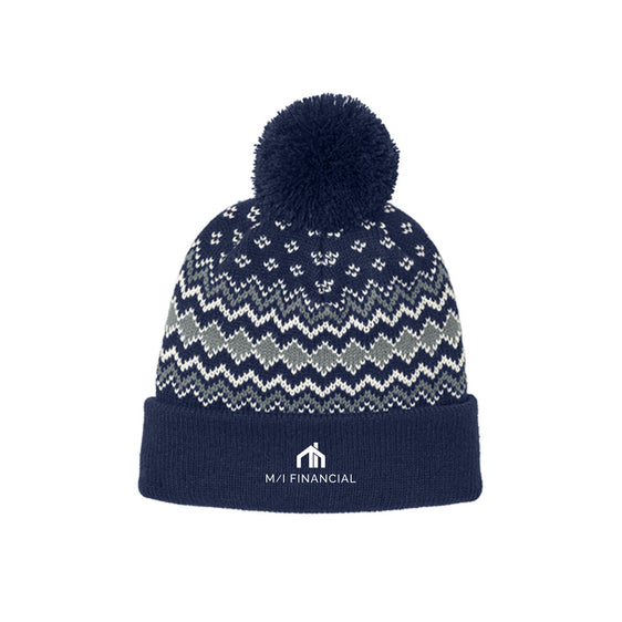 M/I Financial - Port Authority® Alpine Pom Beanie