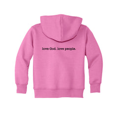 New Way - Port & Co™ Toddler Core Fleece Pullover Hooded Sweatshirt