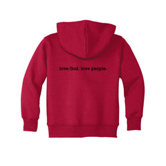 New Way - Port & Co™ Toddler Core Fleece Pullover Hooded Sweatshirt