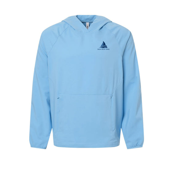 Sea Bus One - Men's UltraUVP Shoreline Long Sleeve Hooded Pullover