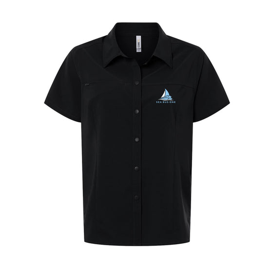 Sea Bus One - Women's UltraUVP Shoreline Short Sleeve Staff Shirt