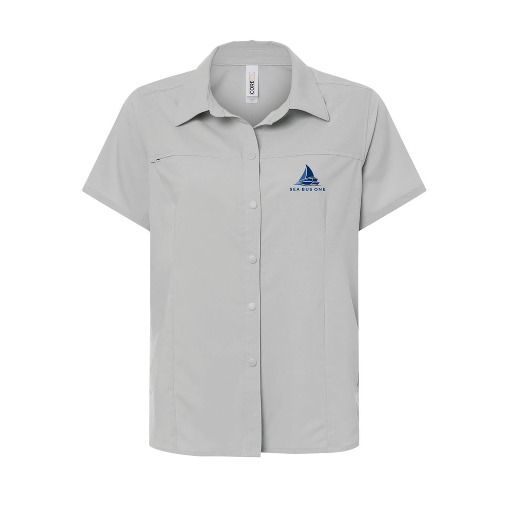 Sea Bus One - Women's UltraUVP Shoreline Short Sleeve Staff Shirt
