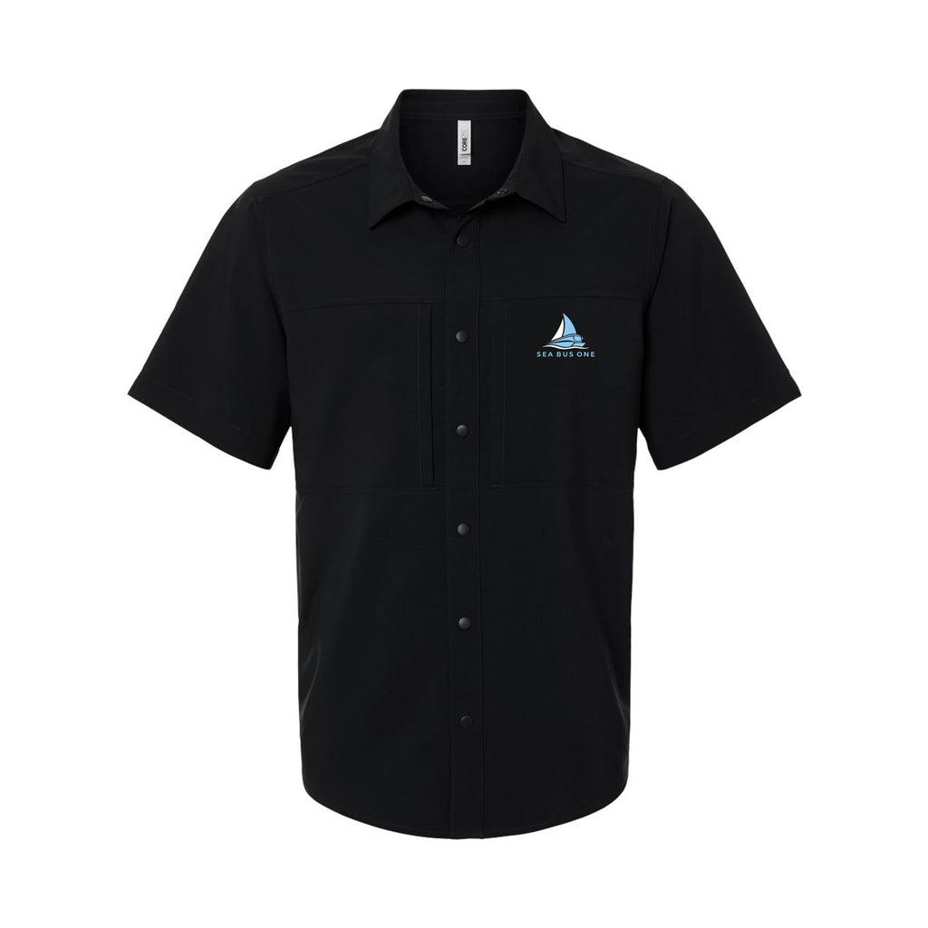 Sea Bus One - Men's UltraUVP Shoreline Short Sleeve Staff Shirt