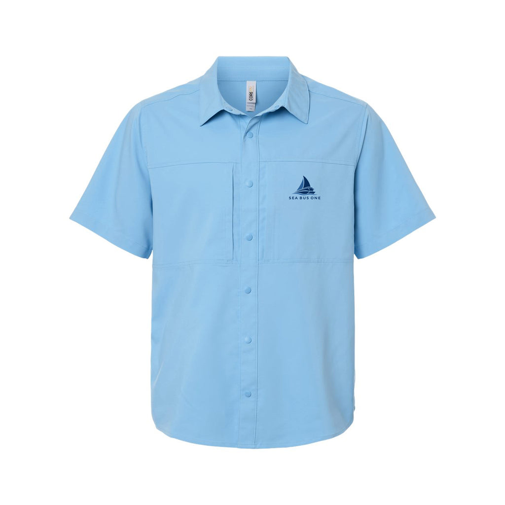 Sea Bus One - Men's UltraUVP Shoreline Short Sleeve Staff Shirt