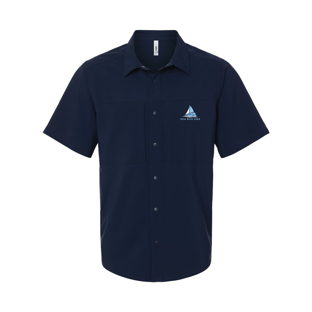 Sea Bus One - Men's UltraUVP Shoreline Short Sleeve Staff Shirt