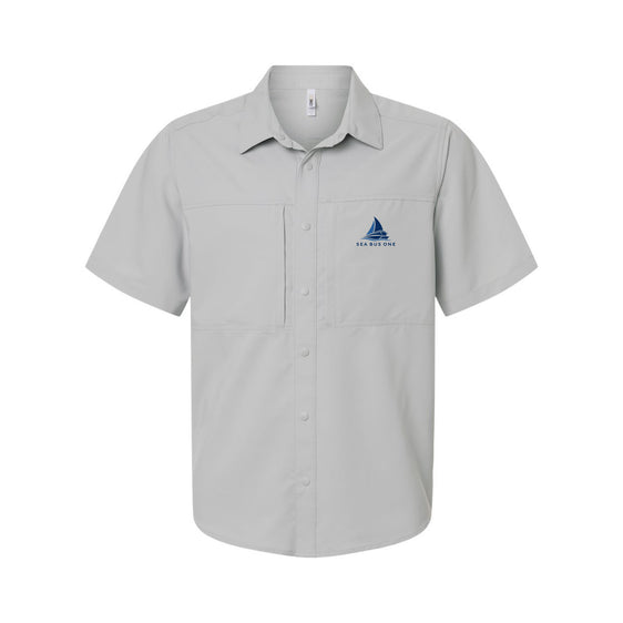 Sea Bus One - Men's UltraUVP Shoreline Short Sleeve Staff Shirt