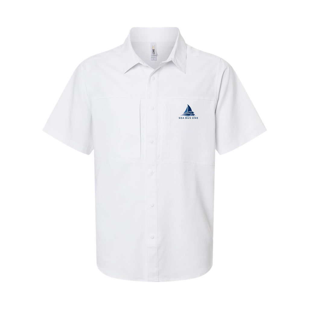 Sea Bus One - Men's UltraUVP Shoreline Short Sleeve Staff Shirt
