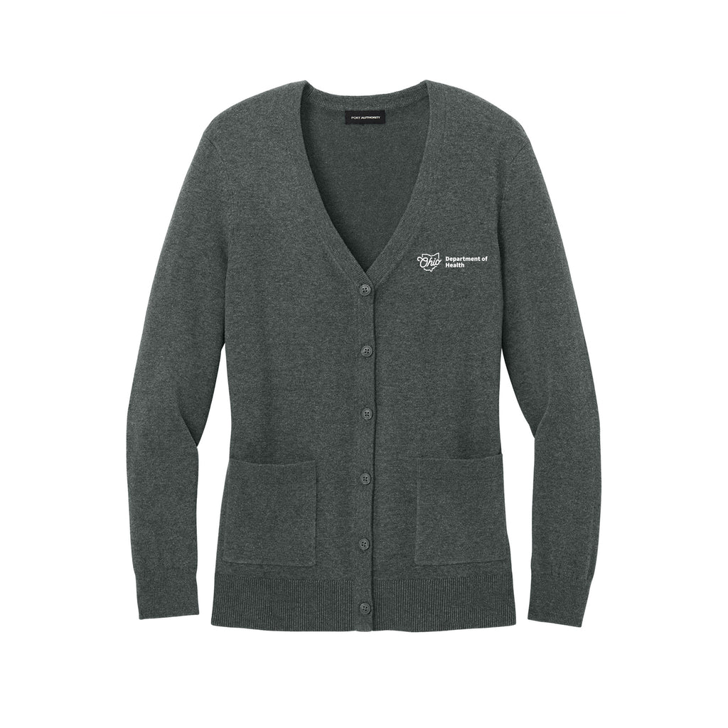 Ohio Department of Health - Port Authority® Women’s Easy Care Button-Up Cardigan Sweater