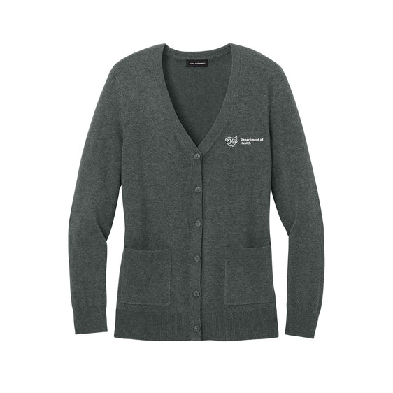 Ohio Department of Health - Port Authority® Women’s Easy Care Button-Up Cardigan Sweater