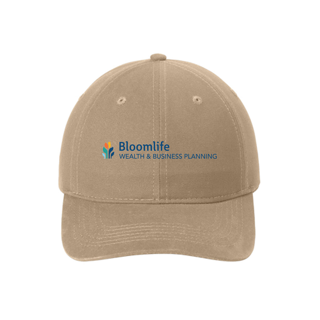 Bloom Life Wealth & Business Planning - Port Authority® Brushed Twill Low Profile Cap