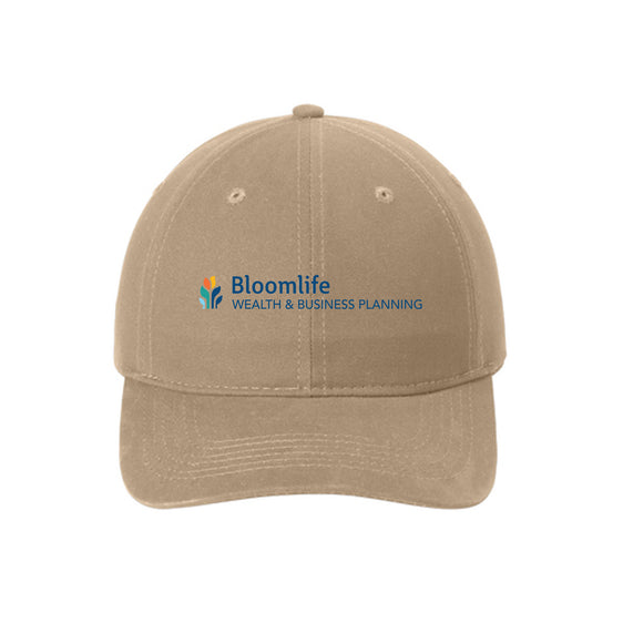 Bloom Life Wealth & Business Planning - Port Authority® Brushed Twill Low Profile Cap