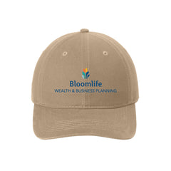 Bloom Life Wealth & Business Planning - Port Authority® Brushed Twill Low Profile Cap