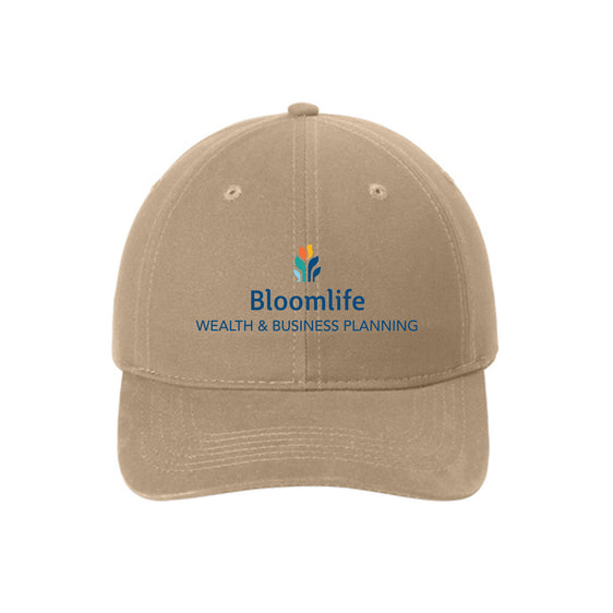 Bloom Life Wealth & Business Planning - Port Authority® Brushed Twill Low Profile Cap