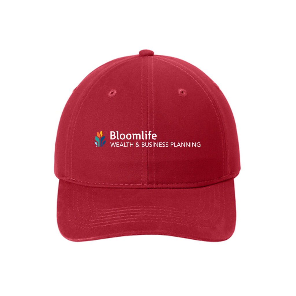 Bloom Life Wealth & Business Planning - Port Authority® Brushed Twill Low Profile Cap