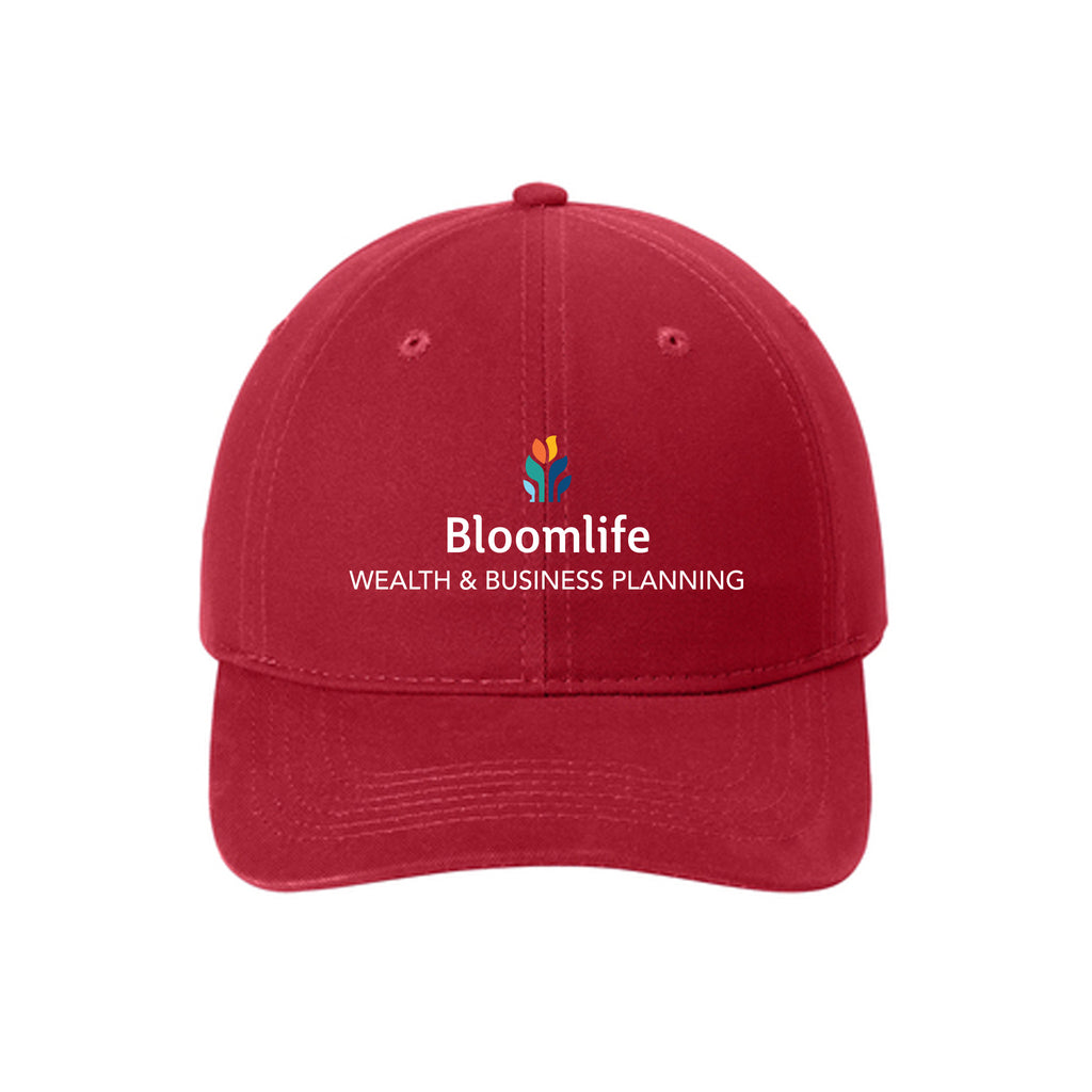 Bloom Life Wealth & Business Planning - Port Authority® Brushed Twill Low Profile Cap