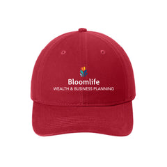 Bloom Life Wealth & Business Planning - Port Authority® Brushed Twill Low Profile Cap