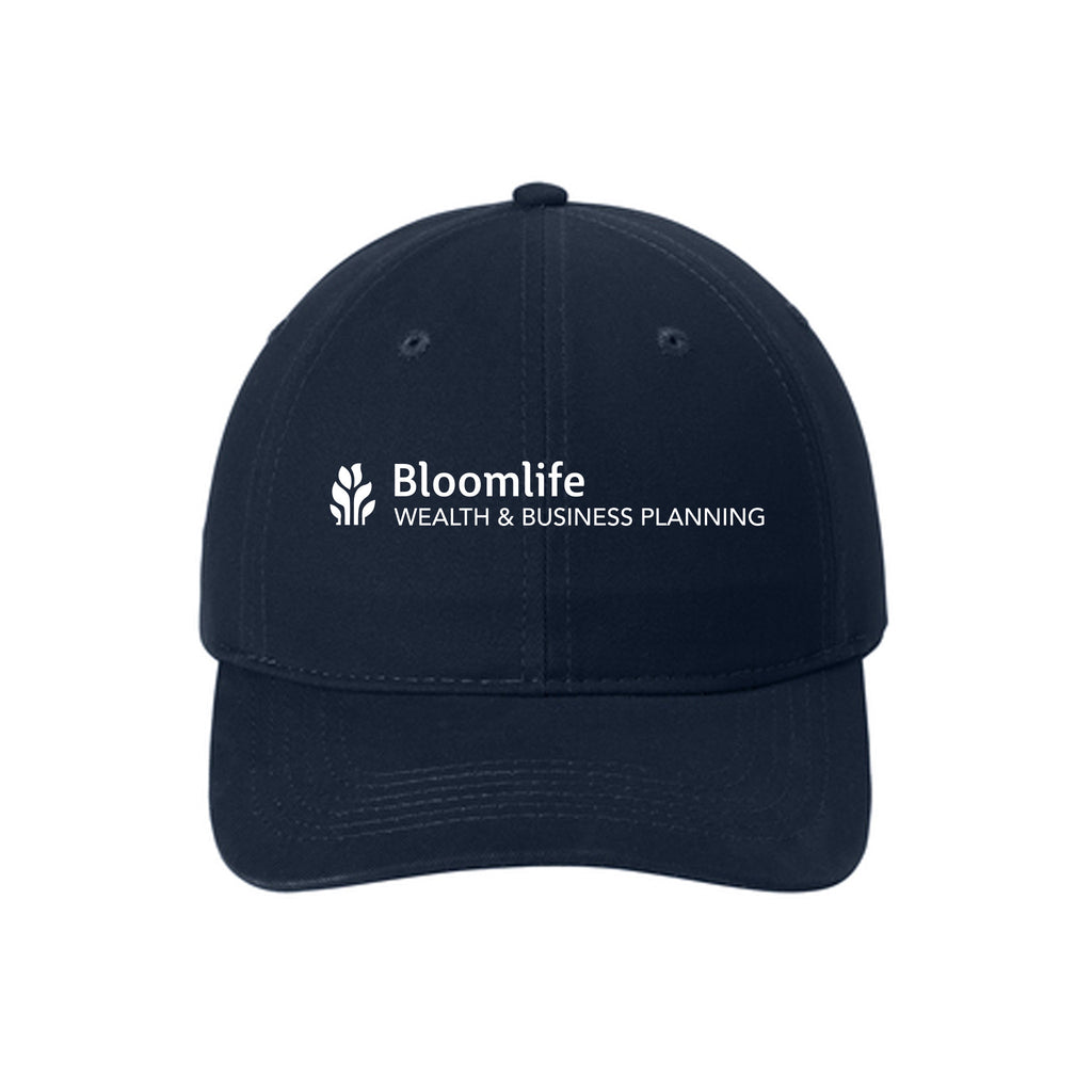 Bloom Life Wealth & Business Planning - Port Authority® Brushed Twill Low Profile Cap