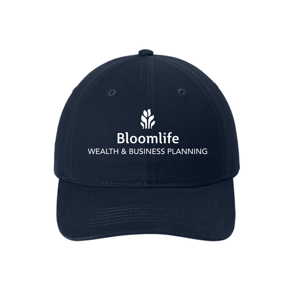 Bloom Life Wealth & Business Planning - Port Authority® Brushed Twill Low Profile Cap