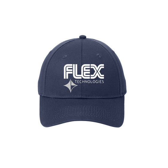 Flex Technologies - Port & Company® Six-Panel Twill Cap