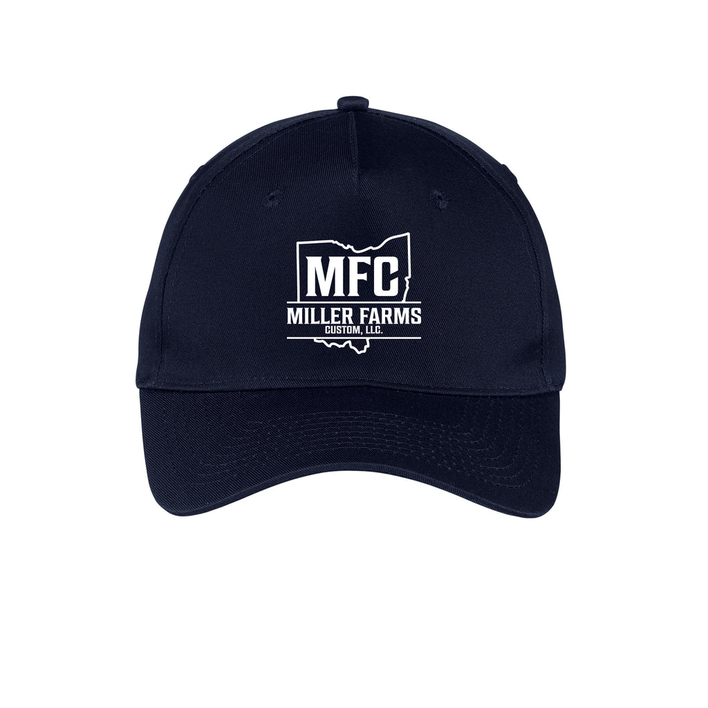 Miller Farms - Port & Company® - Five-Panel Twill Cap