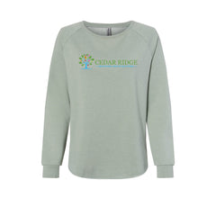 Cedar Ridge - Independent Trading Co. - Women's California Wave Wash Crewneck Sweatshirt