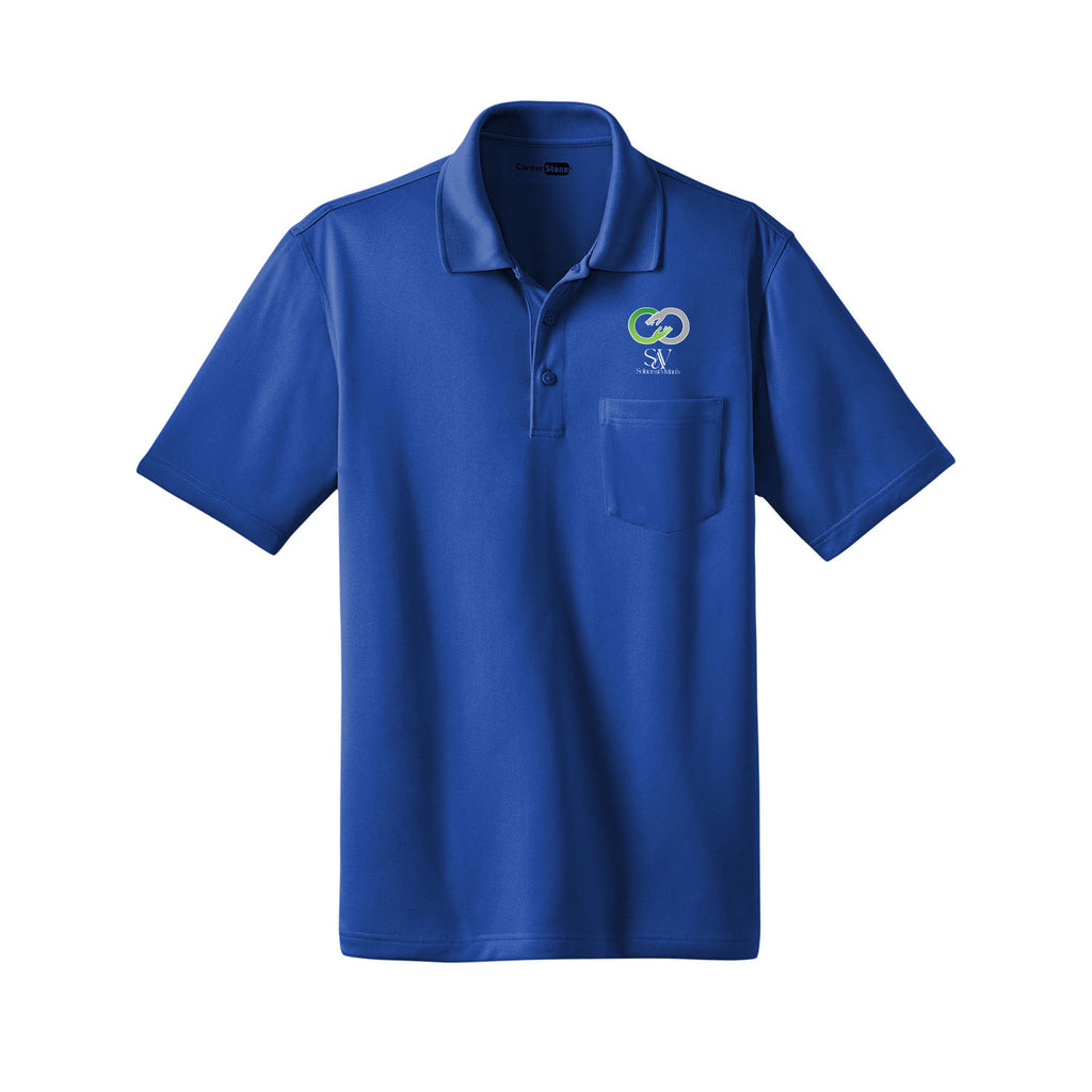 Solace at Vivians - CornerStone® Select Snag-Proof Pocket Polo