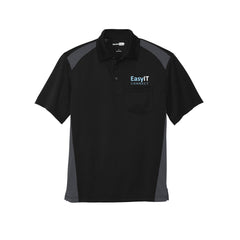 Easy IT - CornerStone® Select Snag-Proof Two Way Colorblock Pocket Polo