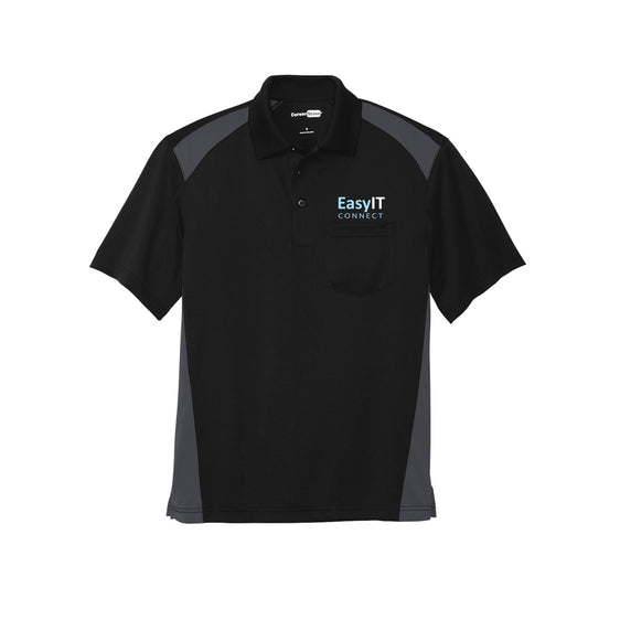 Easy IT - CornerStone® Select Snag-Proof Two Way Colorblock Pocket Polo