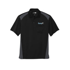 Easy IT - CornerStone® Select Snag-Proof Two Way Colorblock Pocket Polo